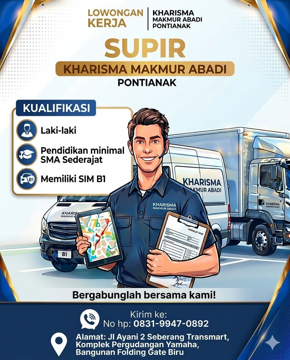 Flyer Supir